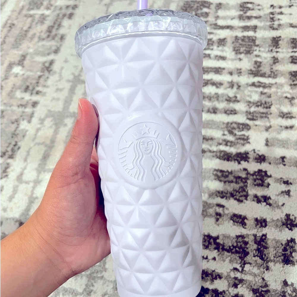 NWT Starbucks 2023 Purple Gradient SS Dion Tumbler